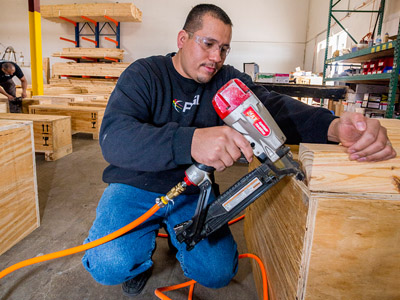 Crating construction