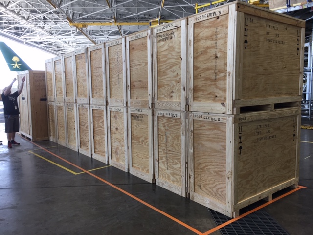 Aircraft Parts Crate