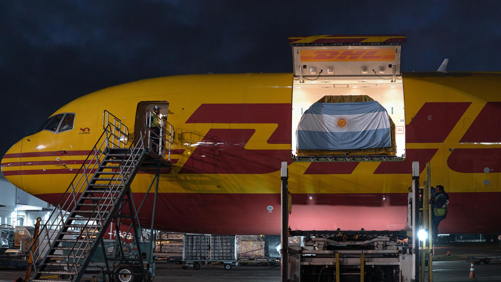 DHL's new dedicated network flight to Argentina