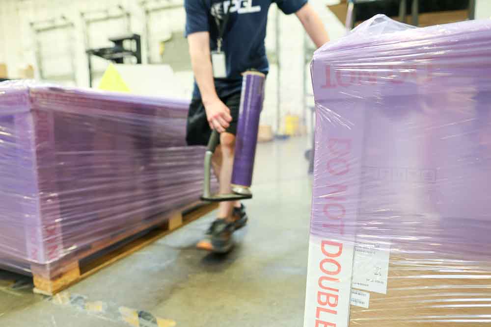 secure logistics for fitness products