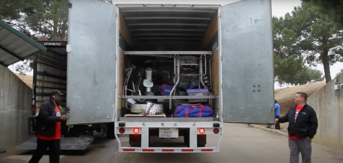 Official Logistics Partner of the Texas Rangers